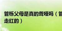 管櫟父母是真的聾啞嗎(管櫟是怎么出道成功走紅的)