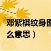 鄧紫棋紋身圖片（鄧紫棋一共有幾處紋身都什么意思）