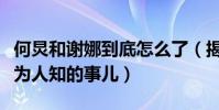 何炅和謝娜到底怎么了(揭秘何炅謝娜那些鮮為人知的事兒)
