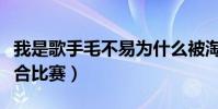 我是歌手毛不易為什么被淘汰(一葷一素不適合比賽)