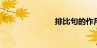 排比句的作用