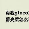 真我gtneo2默認亮度多少（真我gtneo2屏幕亮度怎么調節）