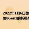 2022年1月6日整理發布：榮耀MagicV或許會是首款采用驍龍8Gen1的折疊屏旗艦機型