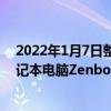 2022年1月7日整理發布：華碩正式發布了一款可折疊的筆記本電腦Zenbook17Fold