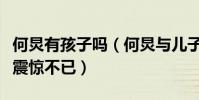 何炅有孩子嗎(何炅與兒子的近照曝光令網友震驚不已)
