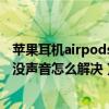 蘋果耳機airpodspro有沙沙的聲音（airpodspro一只耳機沒聲音怎么解決）