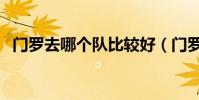 門羅去哪個隊比較好(門羅為什么打替補)
