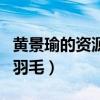 黃景瑜的資源為什么這么（因為他愛護自己的羽毛）