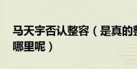 馬天宇否認整容(是真的整容了嗎 究竟整了哪里呢)