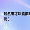 起名鬼才鄧紫棋是什么梗（音樂才女鄧紫棋不忍被罵杠上網友）