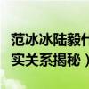 范冰冰陸毅什么關系（陸毅出軌過嗎與范爺真實關系揭秘）