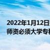 2022年1月12日整理發布：教學面積生均不能低于3平方米師資必須大學專科及以上學歷