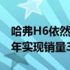 哈弗H6依然保持了年度SUV銷量王的地位全年實現銷量35.6萬輛
