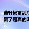 黃軒楊冪到底什么關系（網傳兩人因翻譯官戀愛了是真的嗎）