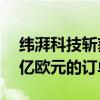 緯湃科技斬獲北美頭部汽車制造商價值超10億歐元的訂單
