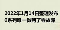 2022年1月14日整理發布:Intel至強W 2200系列唯一做到了零故障