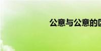 公意與公意的區別