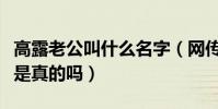 高露老公叫什么名字(網傳賀剛和高露結婚照是真的嗎)