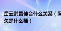 岳云鵬雷佳音什么關系(網曝二人恩怨糾纏已久是什么梗)