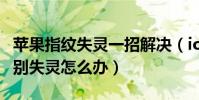 蘋果指紋失靈一招解決(ios7.1正式版指紋識別失靈怎么辦)