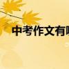 中考作文有哪些寫作技巧 如何寫好作文？