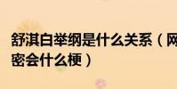 舒淇白舉綱是什么關系(網曝白舉綱舒淇深夜密會什么梗)