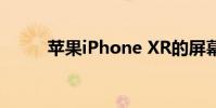 蘋果iPhone XR的屏幕是6.1英寸