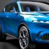 2023年阿爾法羅密歐Tonale原型車在最新的中展示了生產燈