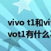 vivo t1和vivot1x有什么區別（vivot1x和vivot1有什么不同）