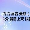 喬治 雷吉 曼恩（2021-2022NBA常規賽11.27戰報：雷吉21分 曼恩上雙 快船107:96擊退客場活塞）
