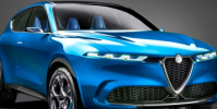 2023年阿爾法羅密歐Tonale原型車在最新的中展示了生產燈