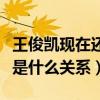 王俊凱現在還喜歡楊冪嗎（楊冪和王俊凱現在是什么關系）