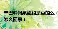 辛巴韓佩泉毀約是真的么(網曝二人鬧不和是怎么回事)