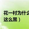 花一村為什么這么火（花一村是外國人么怎么這么黑）