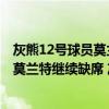 灰熊12號球員莫蘭特（2021-2022NBA常規賽11.29戰報：莫蘭特繼續缺席 灰熊128:101力克國王）