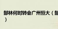 郜林何時轉會廣州恒大(郜林為什么轉會恒大)