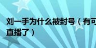 劉一手為什么被封號(有可能他再也回歸不了直播了)