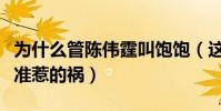 為什么管陳偉霆叫飽飽(這都是陳偉霆發音不準惹的禍)