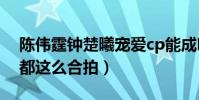 陳偉霆鐘楚曦寵愛cp能成嗎(兩人采訪開車都這么合拍)