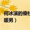 何冰演的傻柱是什么電視劇（他憑這部劇成了暖男）