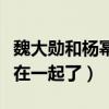 魏大勛和楊冪戀情什么梗（網曝魏大勛和楊冪在一起了）