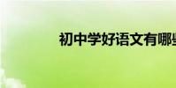 初中學好語文有哪些方法?