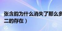 張含韻為什么消失了那么多年(她曾是獨一無二的存在)