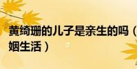 黃綺珊的兒子是親生的嗎(黃綺珊有過幾段婚姻生活)