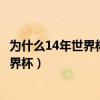 為什么14年世界杯巴西不帶卡卡（為什么卡卡不參加14年世界杯）