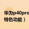 華為p40pro有nfc功能（華為p40pro有哪些特色功能）