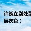 許巍在別處歌詞有什么意義（他的歌曲蒙上一層灰色）