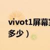 vivot1屏幕室外看不清（vivoT1屏幕尺寸是多少）