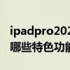 ipadpro2020有哪些功能（iPadPro2021有哪些特色功能）