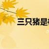 三只豬是格林童話還是安徒生童話？